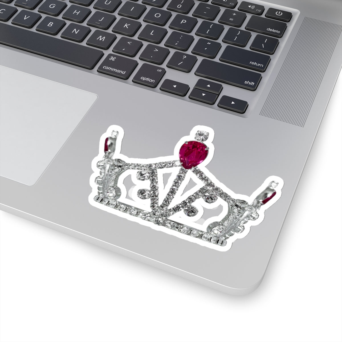 Miss America's Little Sisters Crown Kiss-Cut Stickers