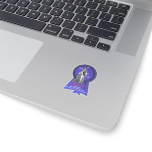 Jo Carroll Blue Ribbon Sticker