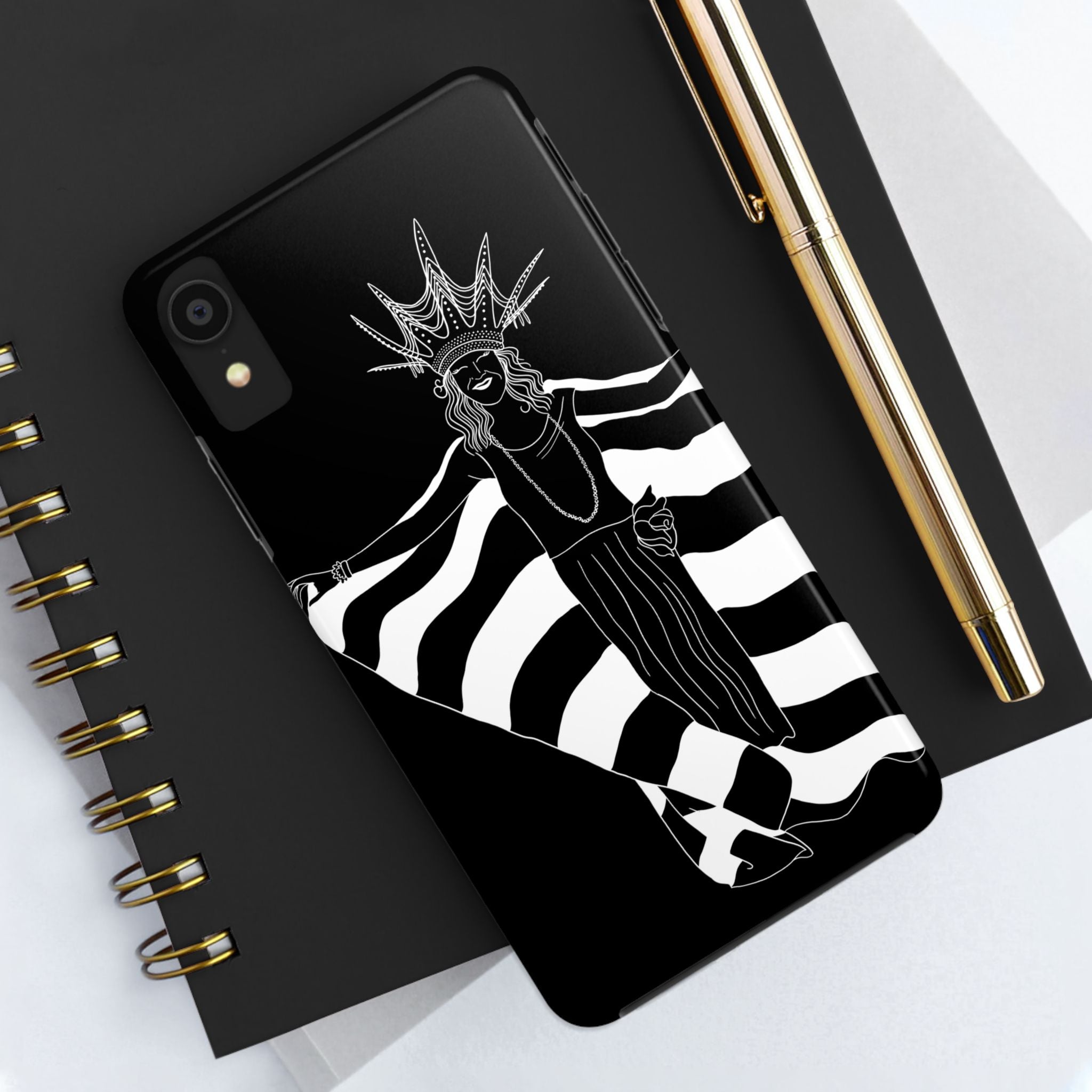 American Icon Black Phone Case