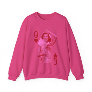 Queen of Hearts Crewneck Sweatshirt