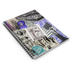 Miss America Academy Collage Spiral Notebook