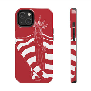 American Icon Red Phone Case Miss America American Icon Red Phone Case Miss America