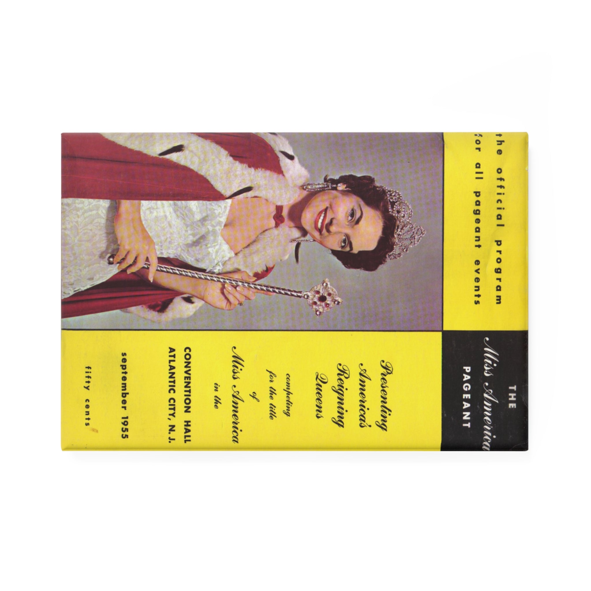 1955 Program Book Magnet