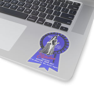 Jo Carroll Blue Ribbon Sticker