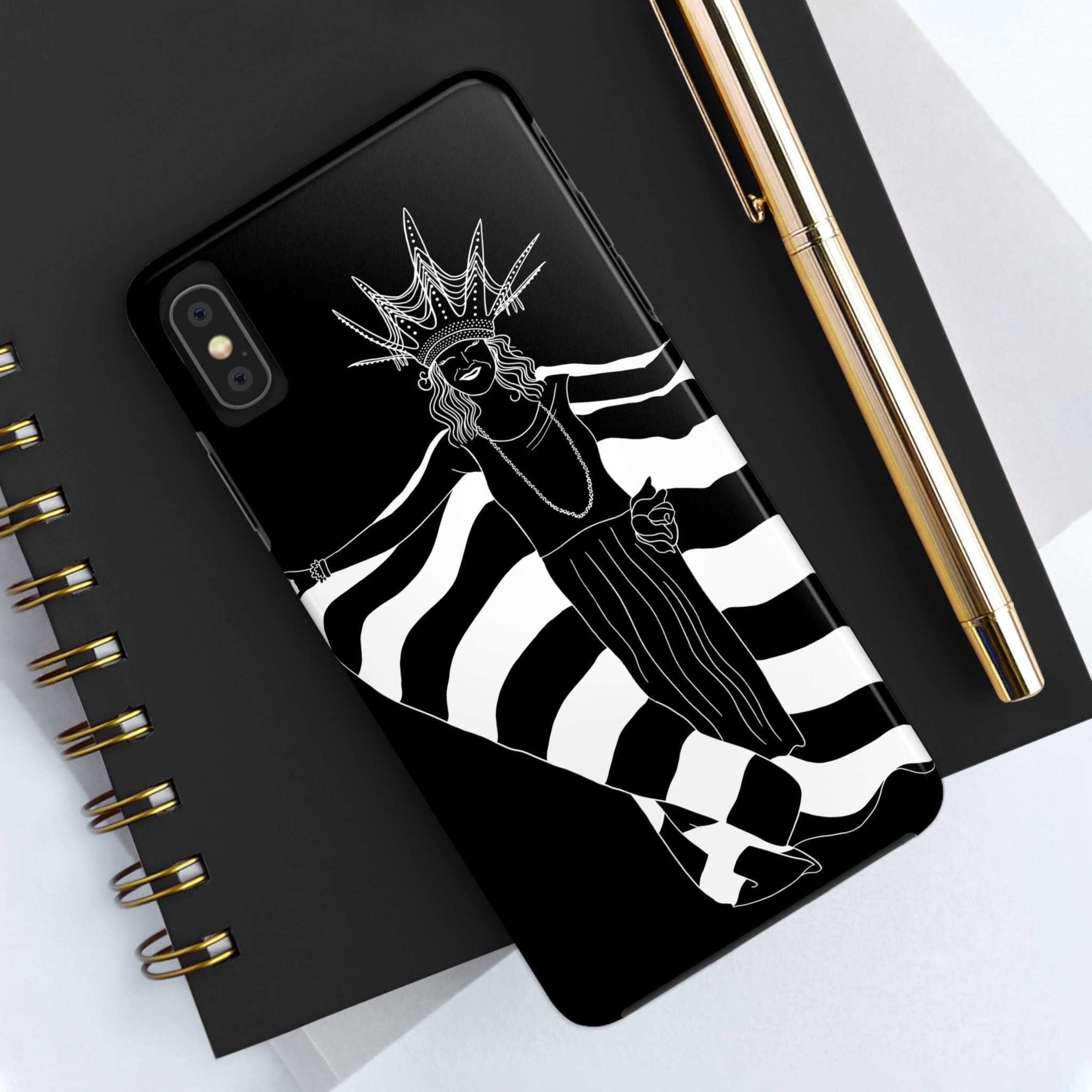 American Icon Black Phone Case