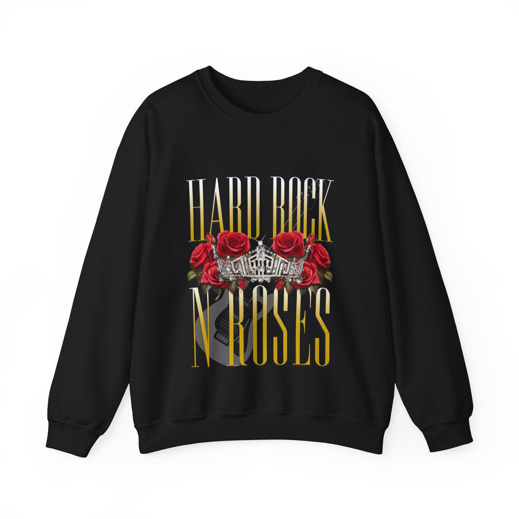 Hard Rock 'N Roses Souvenir Unisex Crewneck Sweatshirt