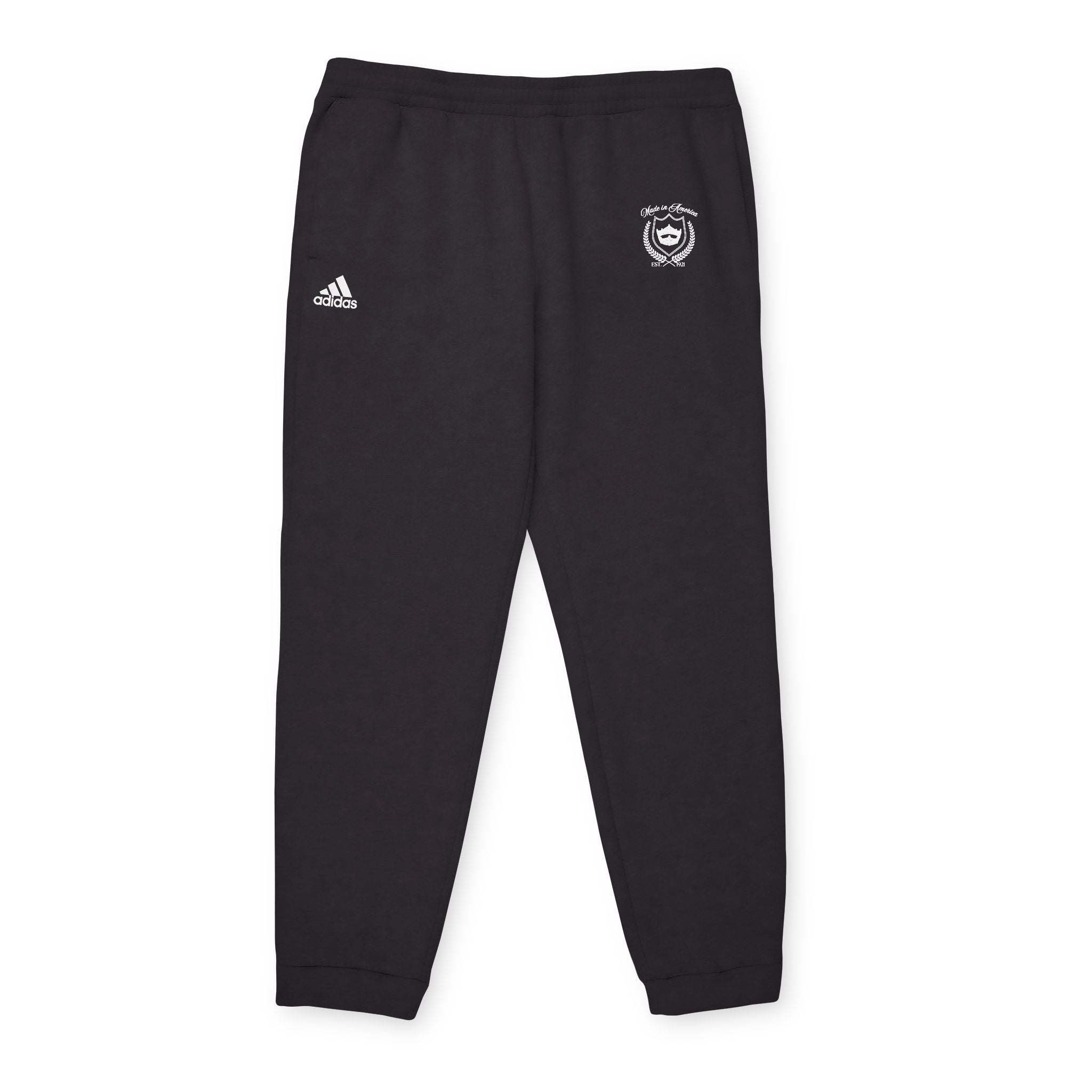 Adidas black fashion fleece sweatpants