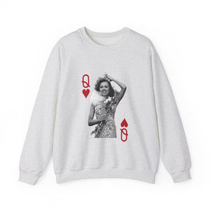 Queen of Hearts Crewneck Sweatshirt