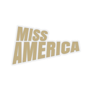 Vintage Miss America Kiss-Cut Stickers
