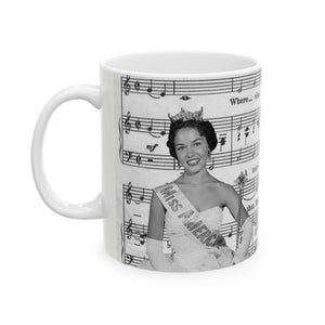 Vintage Miss America 1961 Mug 11oz