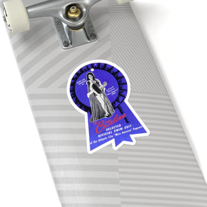 Jo Carroll Blue Ribbon Sticker